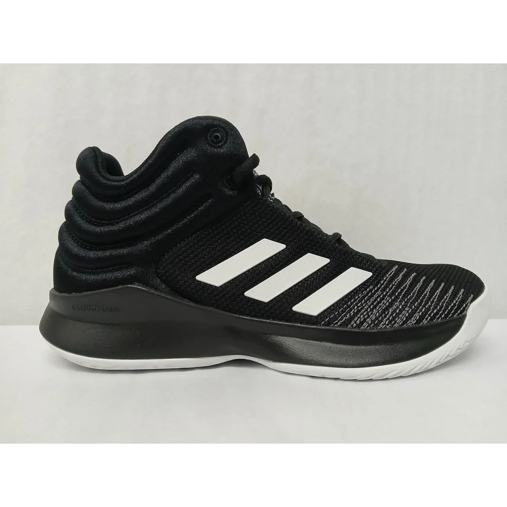 Adidas Kids Pro Spark 2018 K Basketball Shoe Sneakers AH2644 Black White Size‎ 3